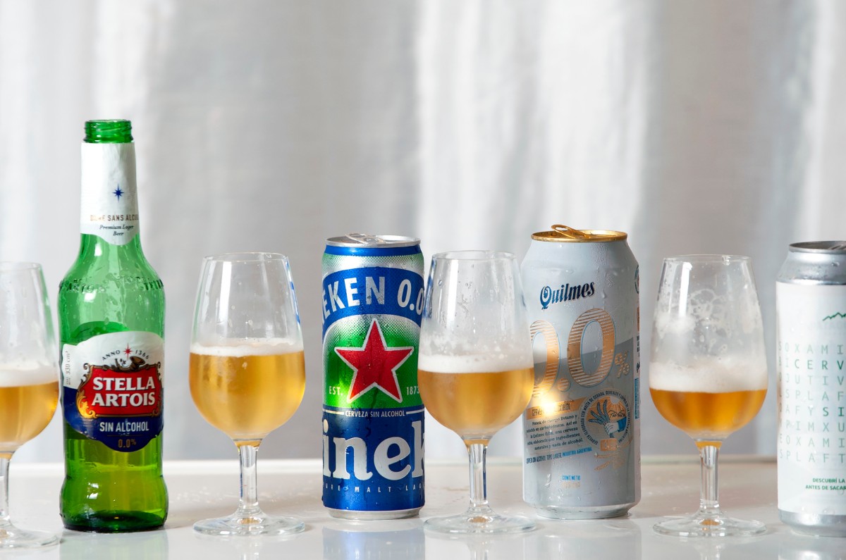 marcas de cervezas sin alcohol