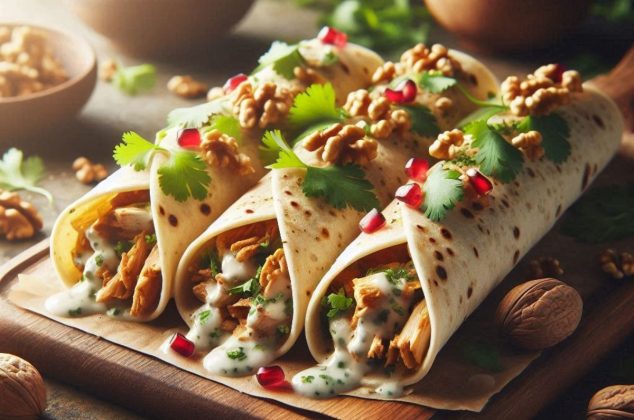 Tacos en nogada, la receta ideal para Fiestas Patrias