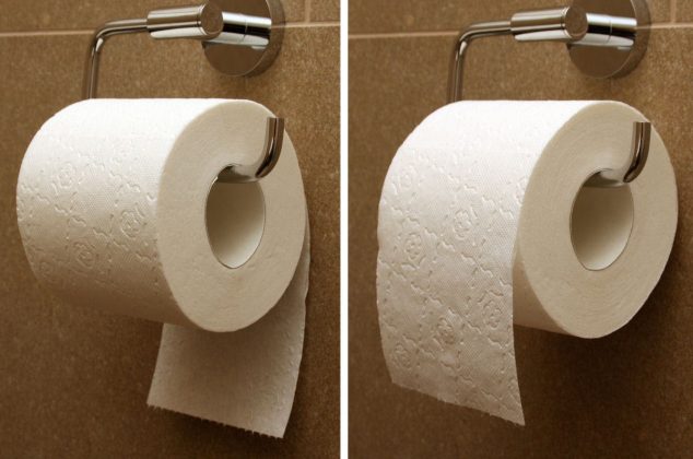 Este patente de 1891 resuelve la duda sobre la forma correcta de colocar el papel higiénico