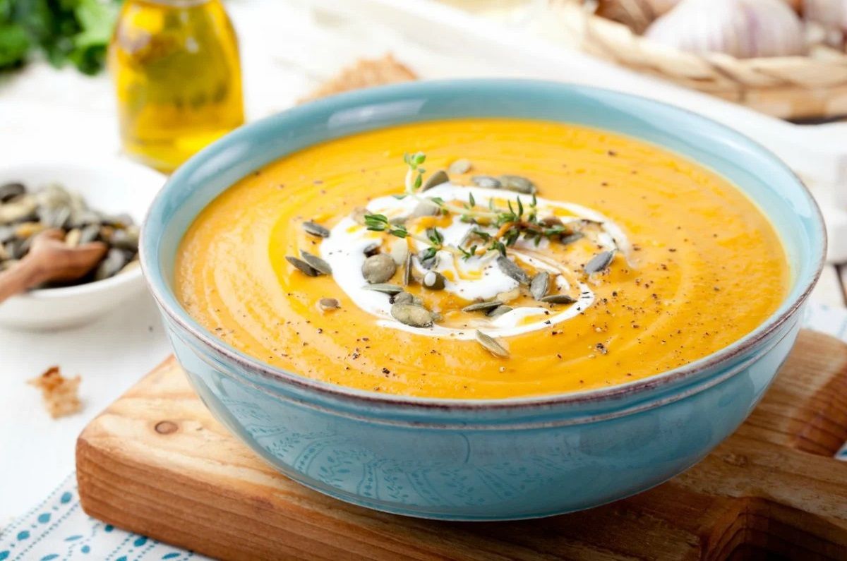Sopa o crema de calabaza
