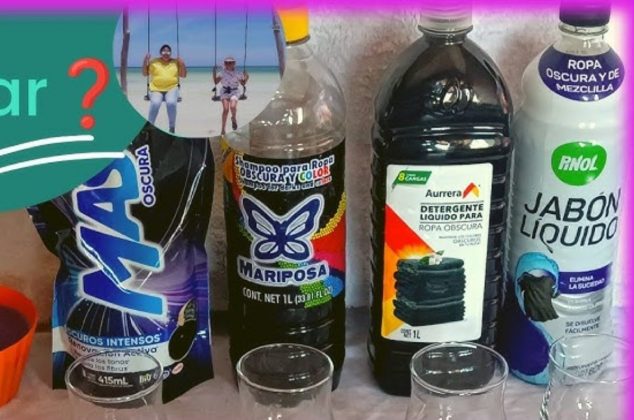 Conoce el mejor detergente para ropa negra y que cuesta menos de 25 pesos