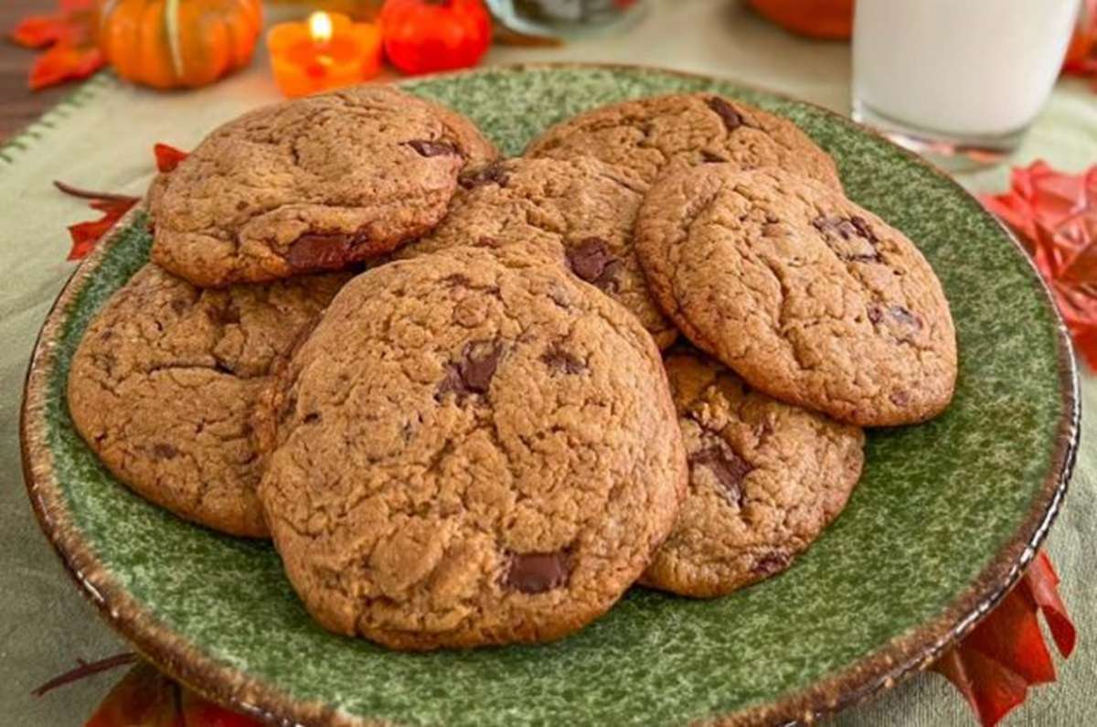 Galletas de Calabaza y Chocolate
