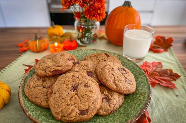 Galletas de Calabaza y Chocolate: Sabor a Otoño en Cada Mordida