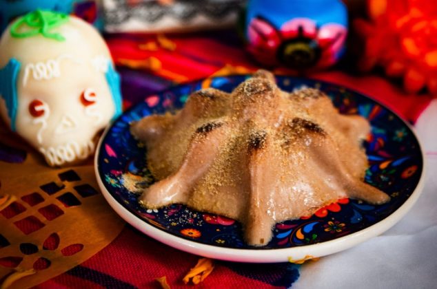 Receta de gelatina de pan de muerto