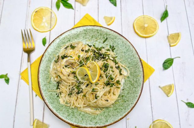 pasta al limón