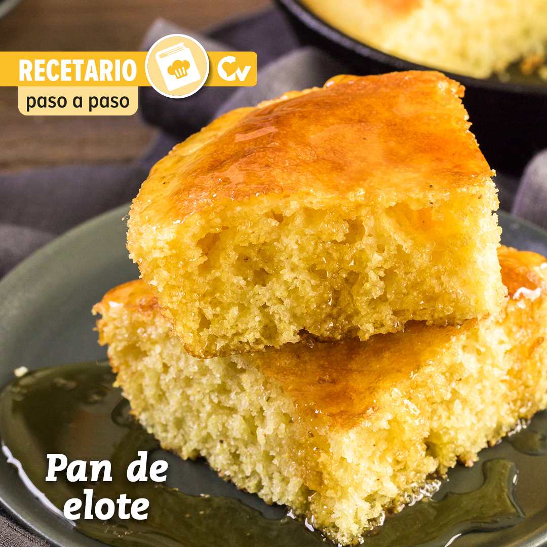 Receta Pan de elote