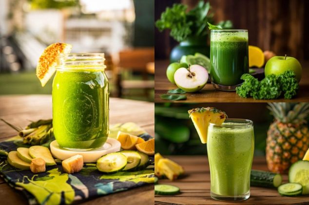 ¿Qué tomar para la dieta? 5 recetas de jugos verde efectivos