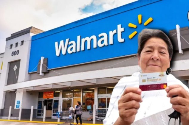 Este servicio es gratis para adultos mayores en Walmart y Bodega Aurrera con la tarjeta del Bienestar