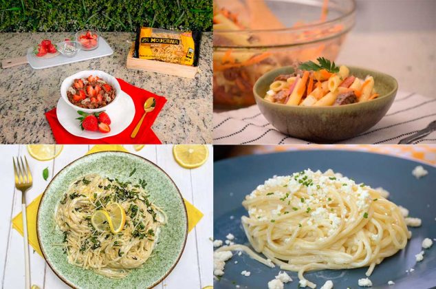 4 recetas con pasta para tu menú semanal: fáciles y deliciosas