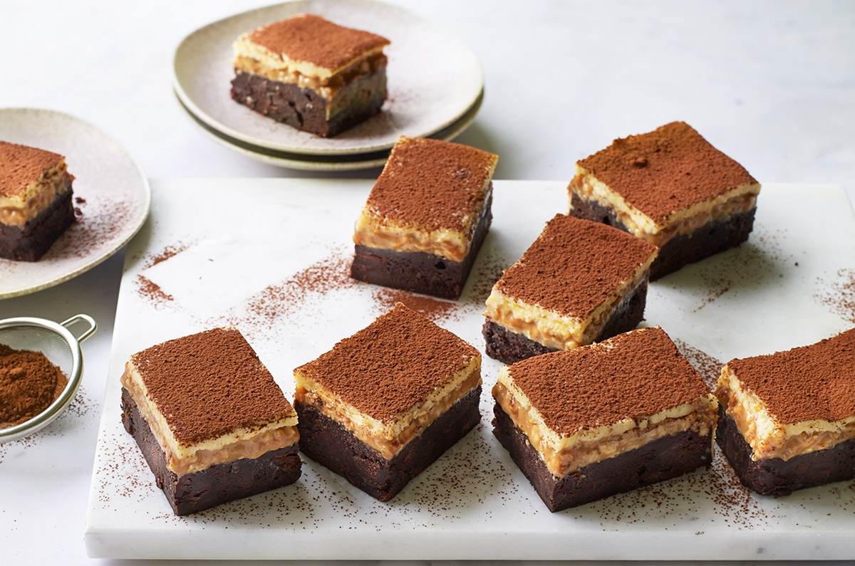 Brownie cheesecake