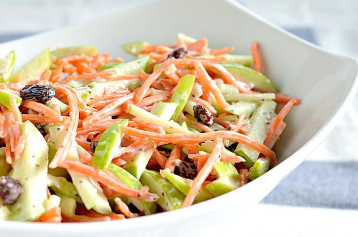 Ensalada de zanahoria y piña
