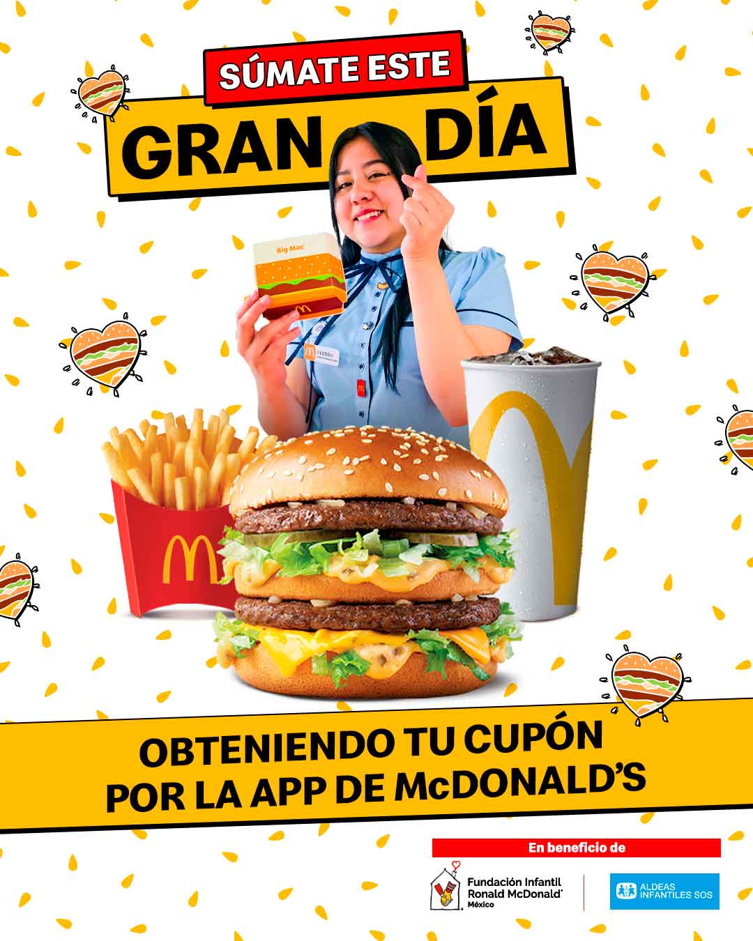 Disfruta de una Big Mac en el Gran Día solidario de McDonald's