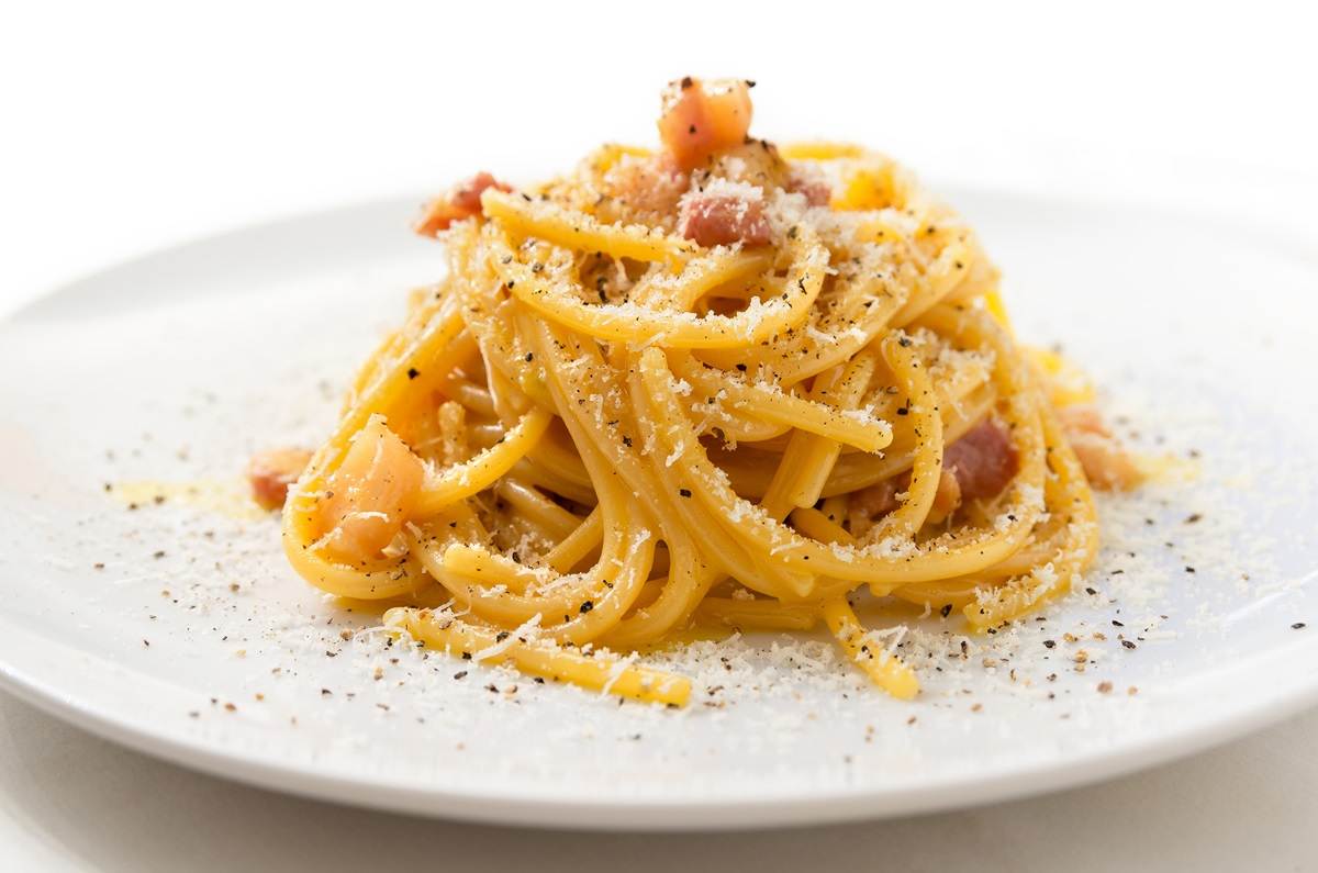 Espagueti carbonara