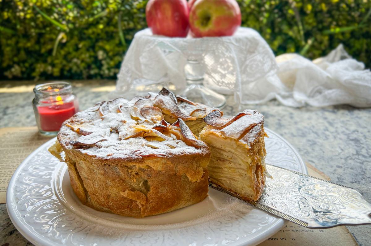 Pastel de manzana