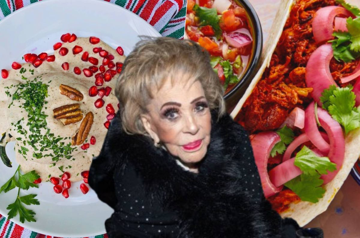 Los platillos mexicanos favoritos de Silvia Pinal
