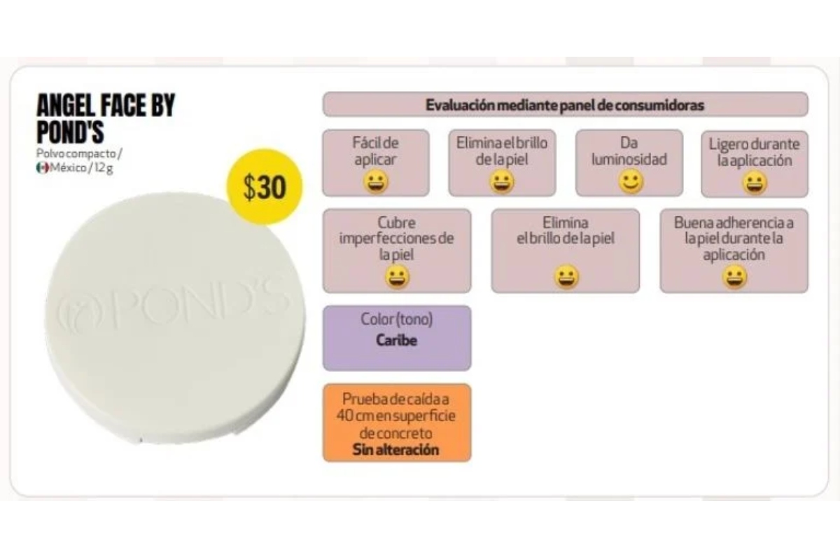 Se trata del Angel Face de Pond's, uno de los más accesibles en el mercado de la belleza. Foto: Especial 