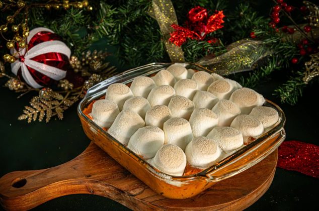 Dale vida a tu menú con un puré de camote con bombones inolvidable