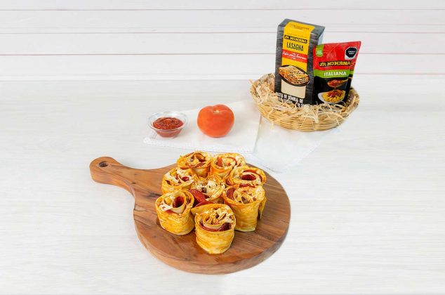 Receta de Rollitos de pizza, fáciles y deliciosos