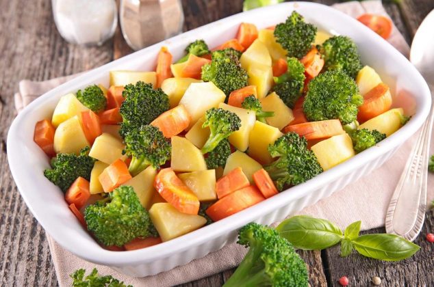 Cómo hacer verduras salteadas con mantequilla, galería paso a paso