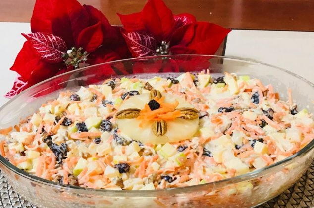 Receta de ensalada de manzana y zanahoria