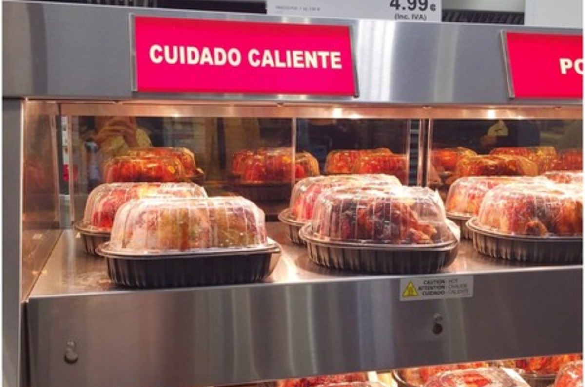 es peligroso comer pollo en charola