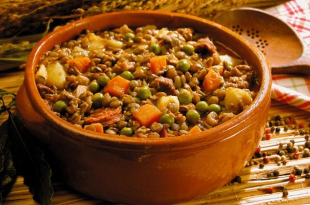Receta de guiso de lentejas, receta fácil y económica