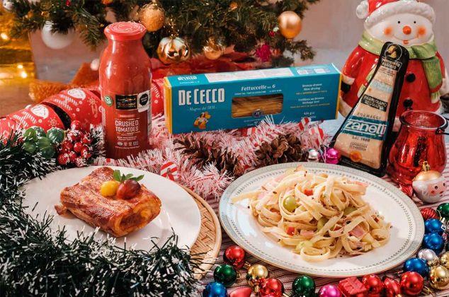 Pasta y Enrollado de pollo: una deliciosa cena para esta Navidad