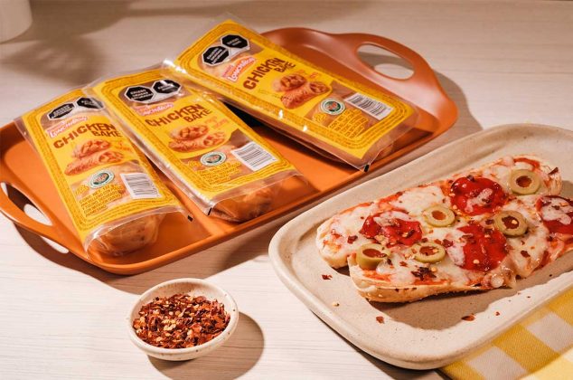 Pizza Chicken Bake Bimbo LonchiBon®: una receta deliciosa en 5 sencillos pasos