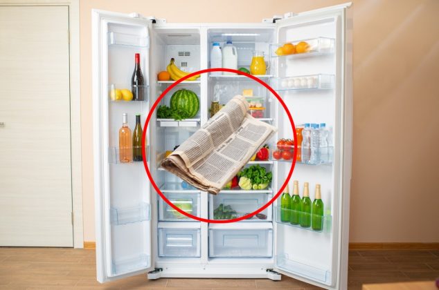 Por estos beneficios debes poner periódico dentro del refrigerador