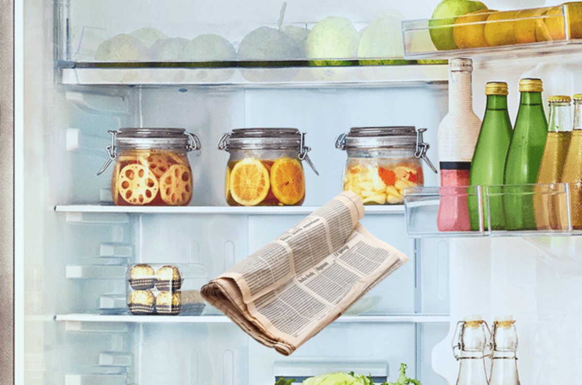 Por estos beneficios debes poner periódico dentro del refrigerador