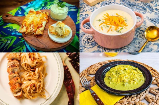 4 recetas con pechuga de pollo fáciles y rápidas