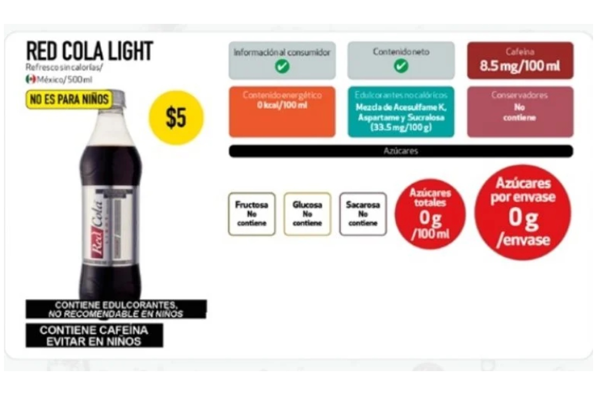 Red Cola Light.