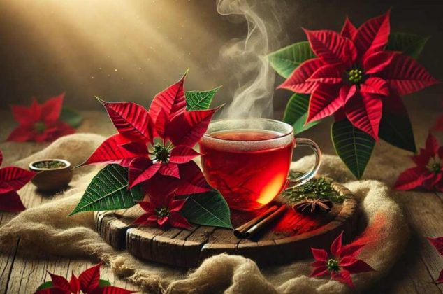 3 formas de reutilizar las flores de nochebuena en la cocina