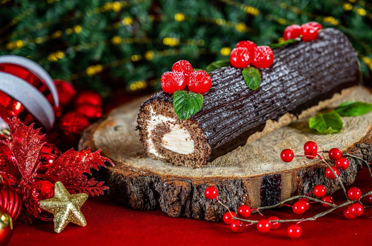 tronco navideño