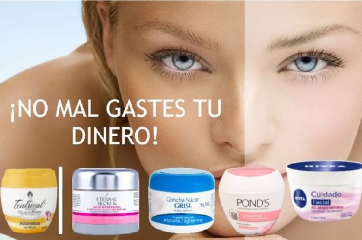 crema corporal aclarante profeco