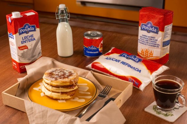 Receta de hot cakes de roles de canela
