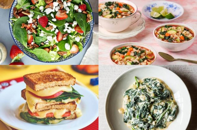 6 recetas con espinacas para el desayuno por menos de $50 pesos