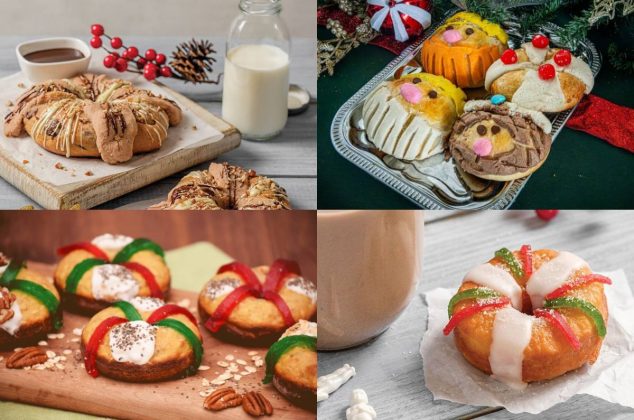 4 diferentes recetas de Rosca de Reyes, van a quedar esponjosas