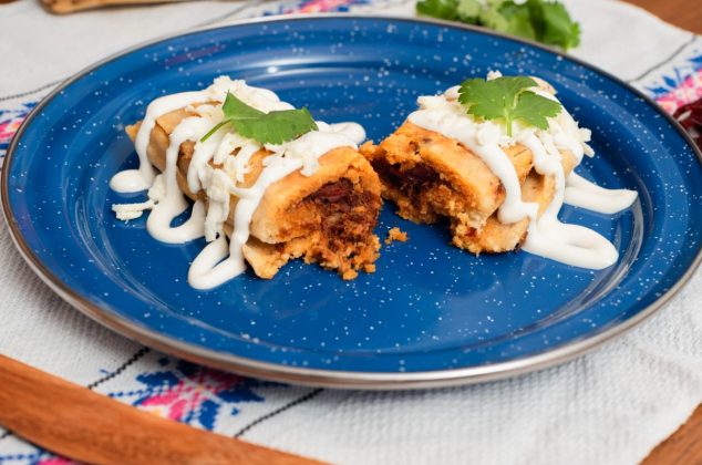 Cómo hacer tamales de chicharrón prensado, receta fácil