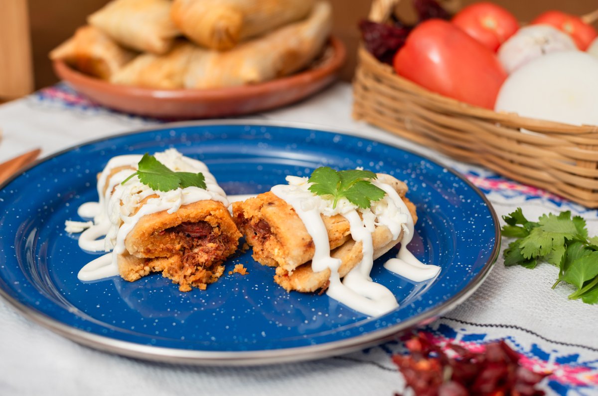 tamales de chicharrón