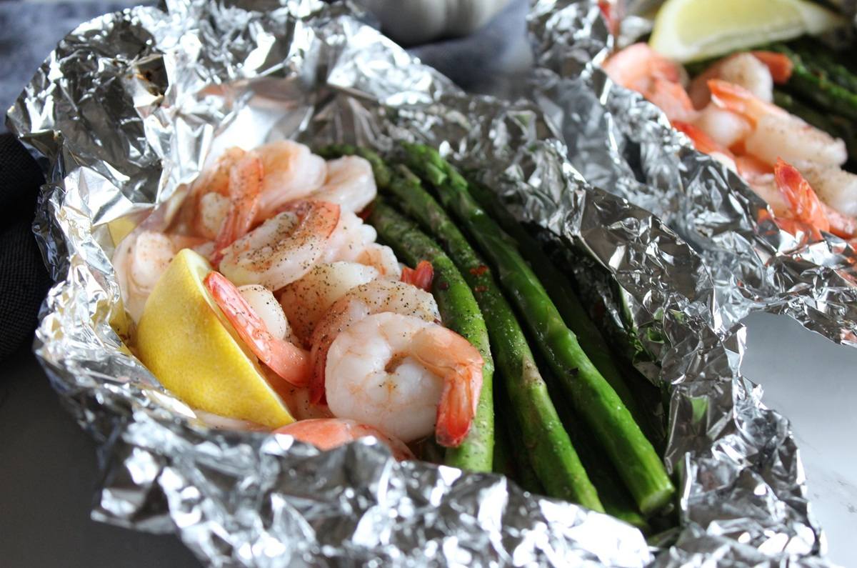 Camarones empapelados