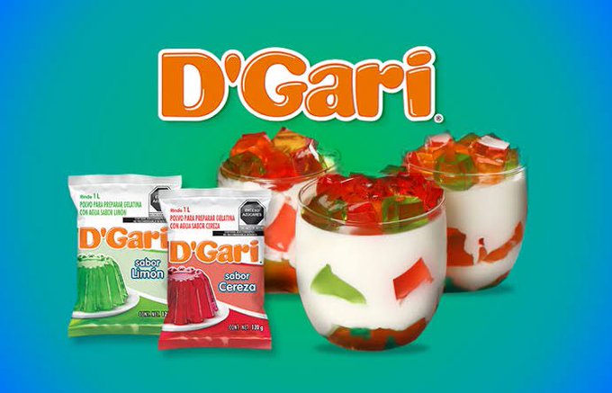 3. D’Gari - Gelatinas y postres
