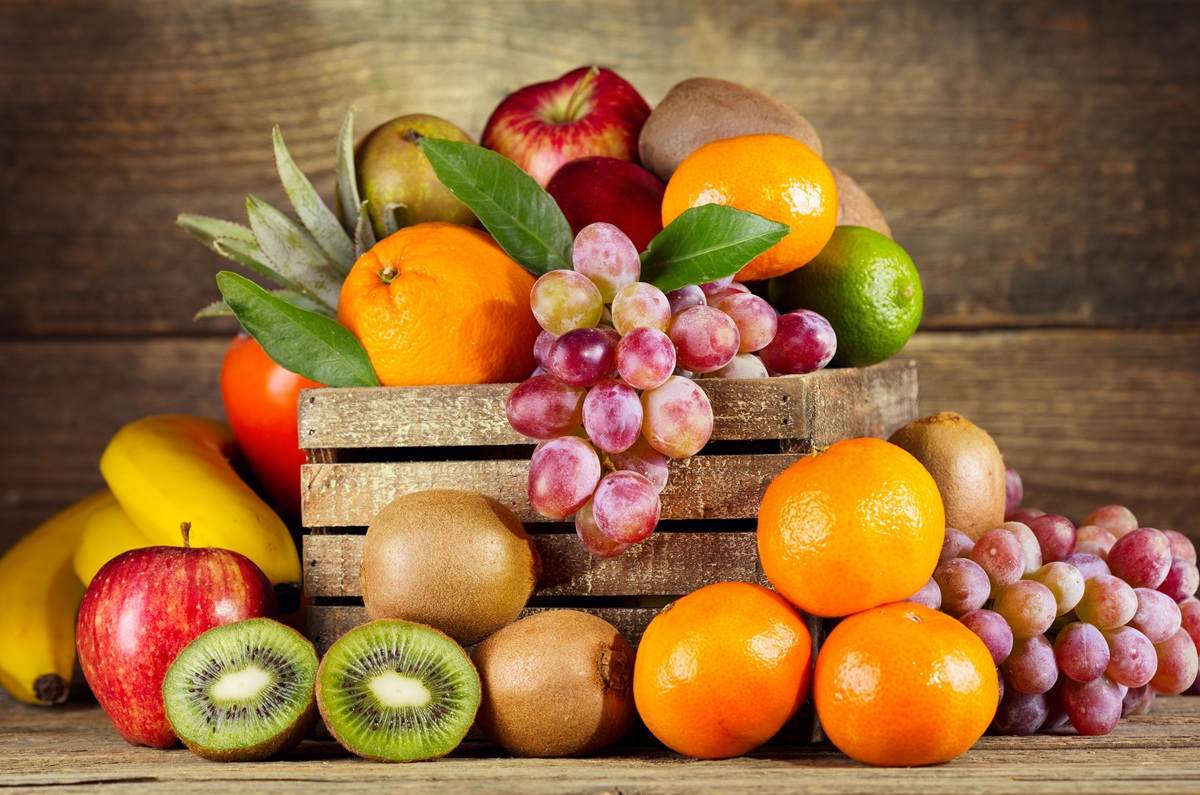 Fruta rica en proteínas