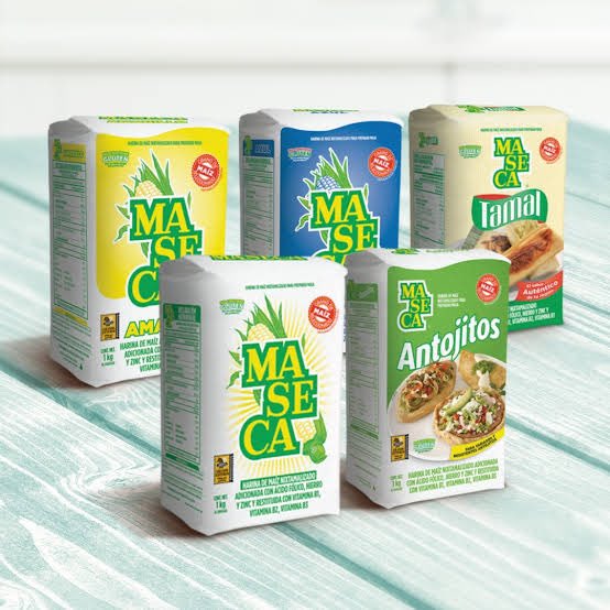 16. Maseca - Harinas y productos de maíz