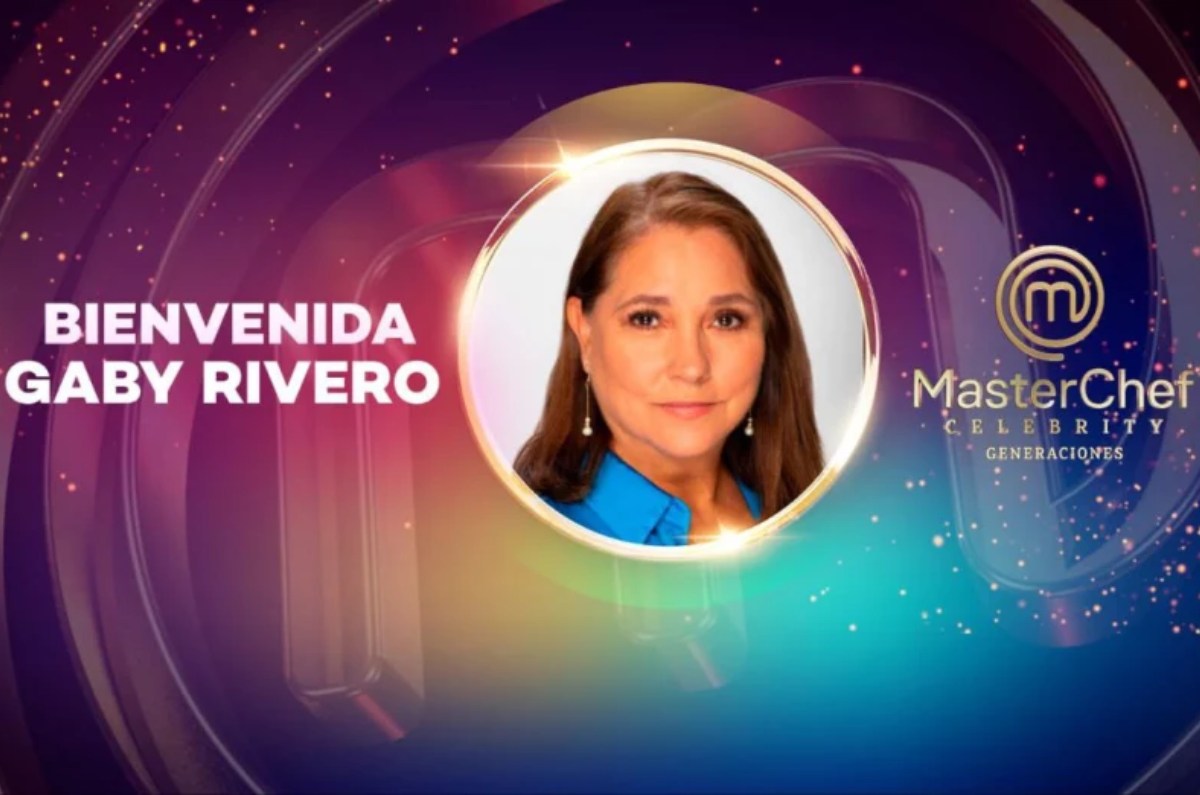 Gaby Rivero en MasterChef Celebrity México 2025 