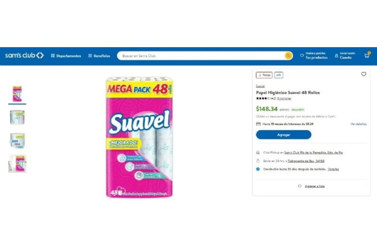 mejor papel de baño según Profeco