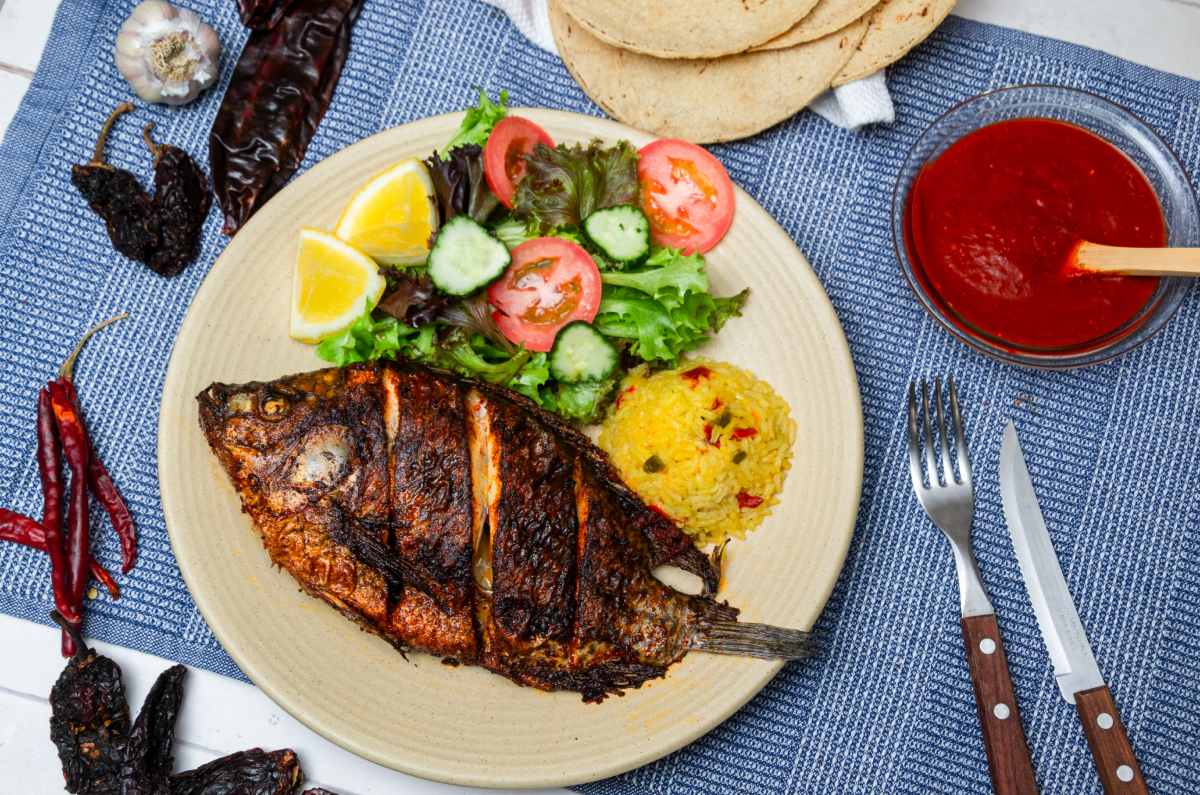 receta de mojarra a la diabla