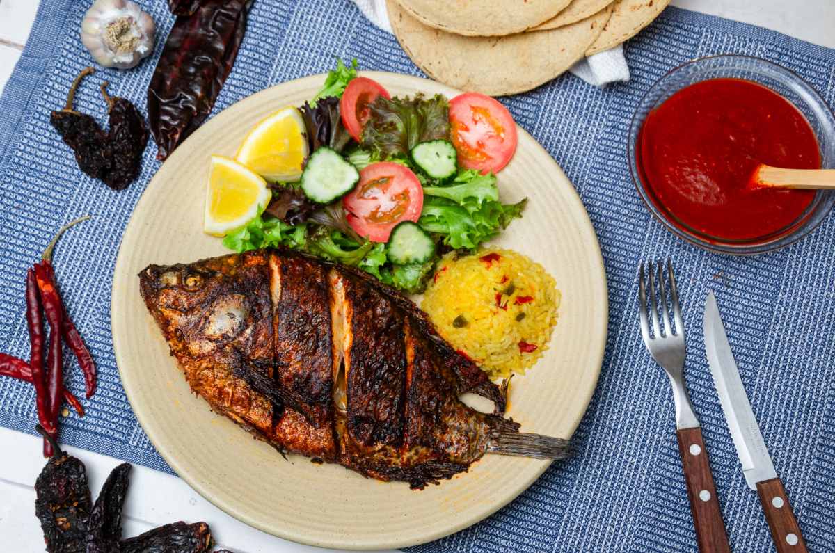 mojarra a la diabla