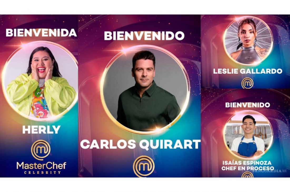 Filtran fecha de inicio de MasterChef Celebrity México 2025 y lista de ...
