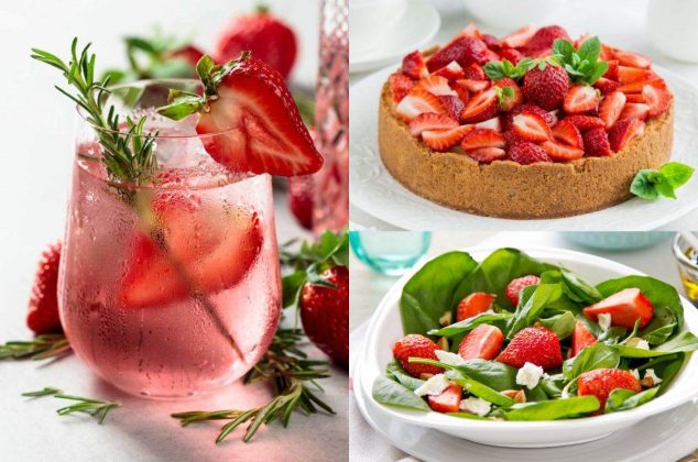 7 deliciosas recetas con fresas por menos de $150 pesos